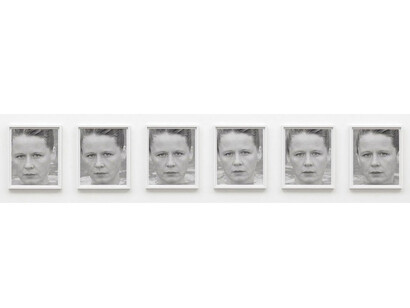 Roni Horn, Untitled (Weather), 2010-2011.
Inkjet pigment print on paper 6 color prints, mounted on sintra,
31,11 × 26,03 cm