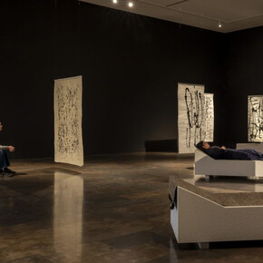 Simone Fattal, Suspension of disbelief, exhibition view. Courtesy of IVAM