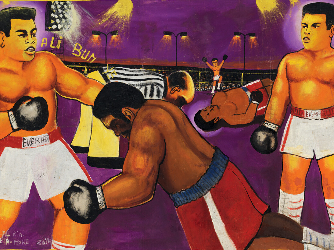 Moke, untitled, undated, Oil on canvas, 88 x 166 cm, Private Collection © Moke
