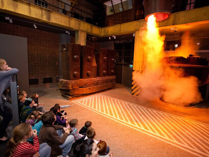 Fire and Earth, exhibition view. Courtesy of Newcastle Museum