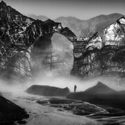 Ragnar Axelsson, Glaciar Kötlujökull, Islandia, 2021. Cortesía de la Fundación Proa