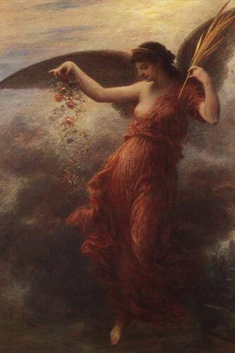 Immortalité, 1889 - Huile sur toile, 87 x 117 cm. National Museum, Cardiff