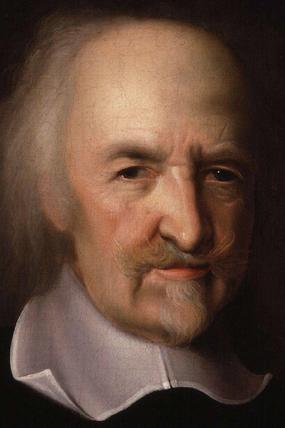 John Michael Wright, Retrato de Thomas Hobbes