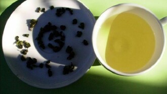 Un aromatico tè Dong Ding