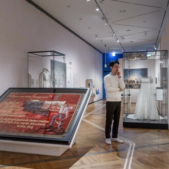 Objekte. Geschichte. Geschichten, ausstellungsansicht. Mit freundlicher genehmigung des Deutschen Historischen Museums