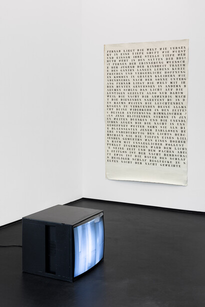 Werner von Mutzenbecher, exhibition view. Courtesy of Gunia Nowik Gallery