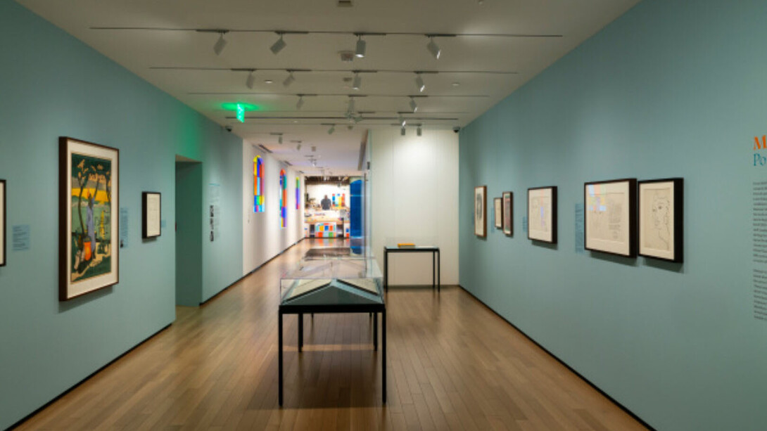 Matisse and Martinique: portraits and poetry, exhibition view. Courtesy of BMA