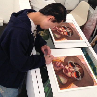 Young Chun, Sign Print