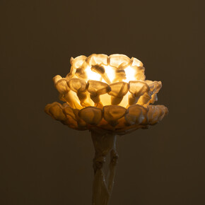 Ross Hansen, Marigold (details), 2024. Courtesy of Volume Gallery
