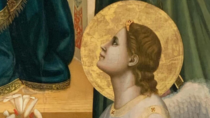 Giotto, La Maestà di Ognissanti, 1306, Firenze Uffizi