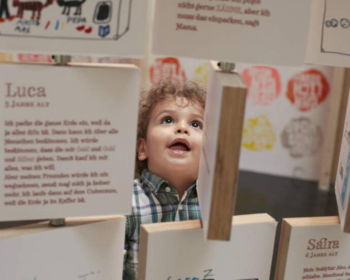1, 2, 3, Kultummel. Courtesy of Labyrinth Children's Museum Berlin