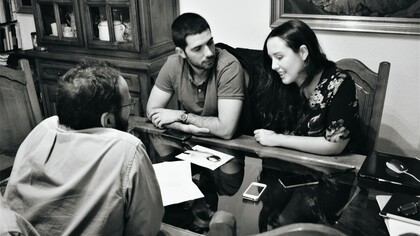 Mariano del Valle y Ester del Campo, fundadores de Bluedale