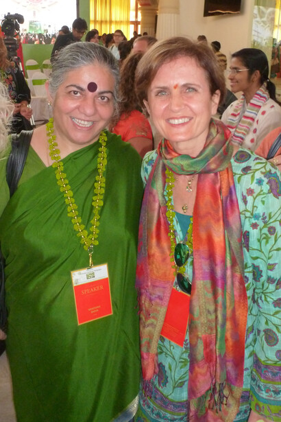 Marina Spadafora in India
