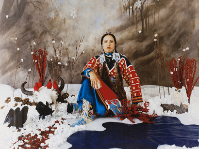 Wendy Red Star, Winter (détail), 2006. Avec l'aimable autorisation du National Gallery of Canada