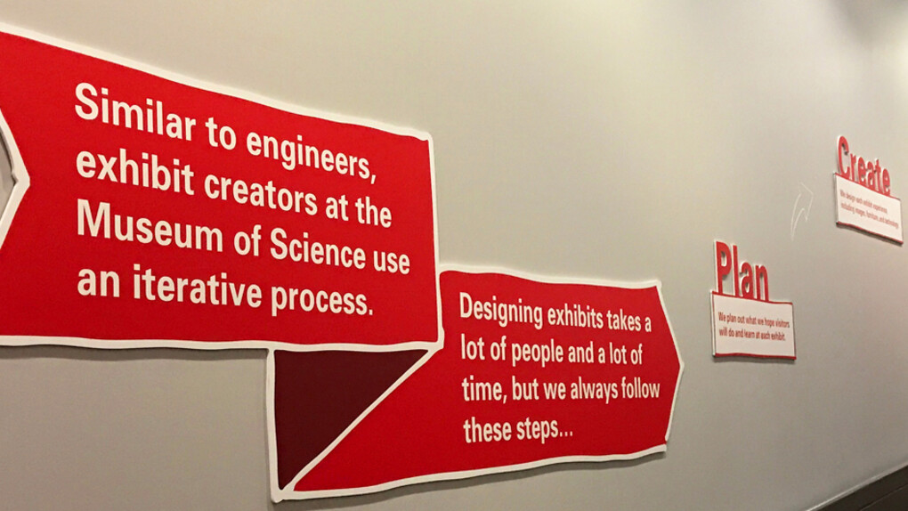 Behind the Scenes. Courtesy of Museum of Science