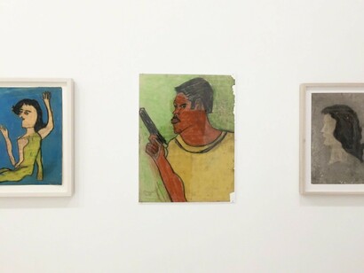 Ike Morgan. The Hospital Years, Exhibition view. Courtesy of Shrine