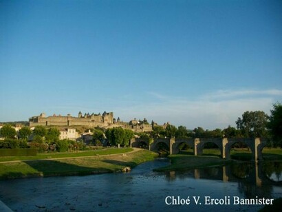 Carcasonne's bridge and old city