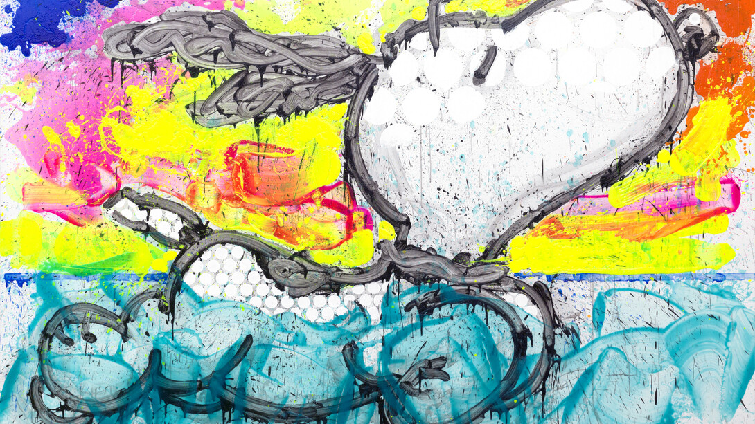 Tom Everhart, Super bad (detail). Courtesy of Off the Wall Gallery