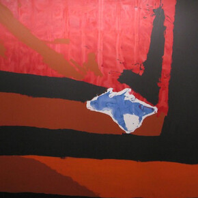 Robert Motherwell, Untitled (New England Elegy No.5), 1967, oil on canvas, 296.6 x 355.6 cm (116 3/4 x 140 in)