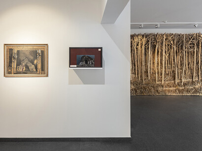 Hommage à Christian Bérard, vue de l'exposition. Avec l’aimable autorisation de la Galleria Continua