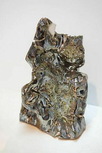 Saira McLaren, untitled (Woman), glazed mosaic porcelain