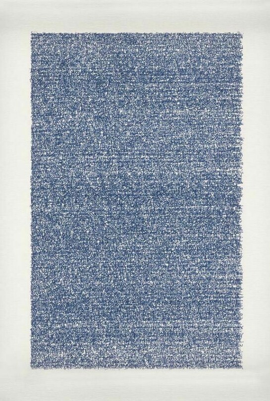 Nina Papaconstantinou, Pericles, Epitaph, 2011–12. Carbon copy ink on paper 16 9/16 x 12 5/8 inches (42 x 32 cm). Courtesy the artist and Kalfayan Galleries, Athens/Thessaloniki.