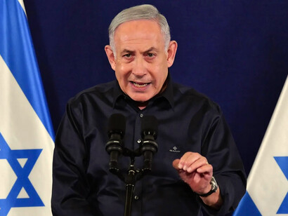 Benjamin Netanyahu, miembro de la Knéset y presidente del partido Likud