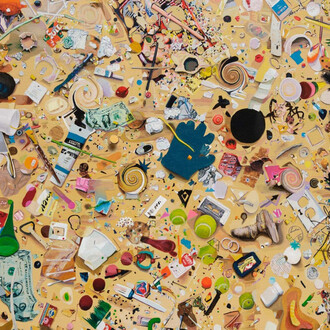 Tom Friedman, Detritus (detail), 2025. Courtesy of Lehmann Maupin 