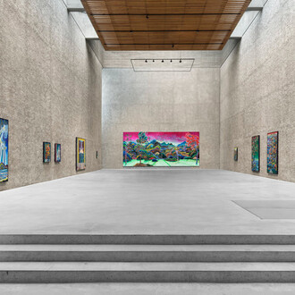 Christian Achenbach, Echotropia, exhibition view. Courtesy of König Galerie