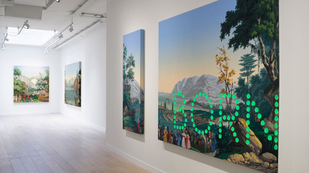 Nathan Coley. Courtesy of Parafin