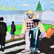 Vuyo Mabheka, Xa ndimdala, 2024, de la série Popihuise © Vuyo Mabheka. Avec l’aimable autorisation de Afronova Gallery