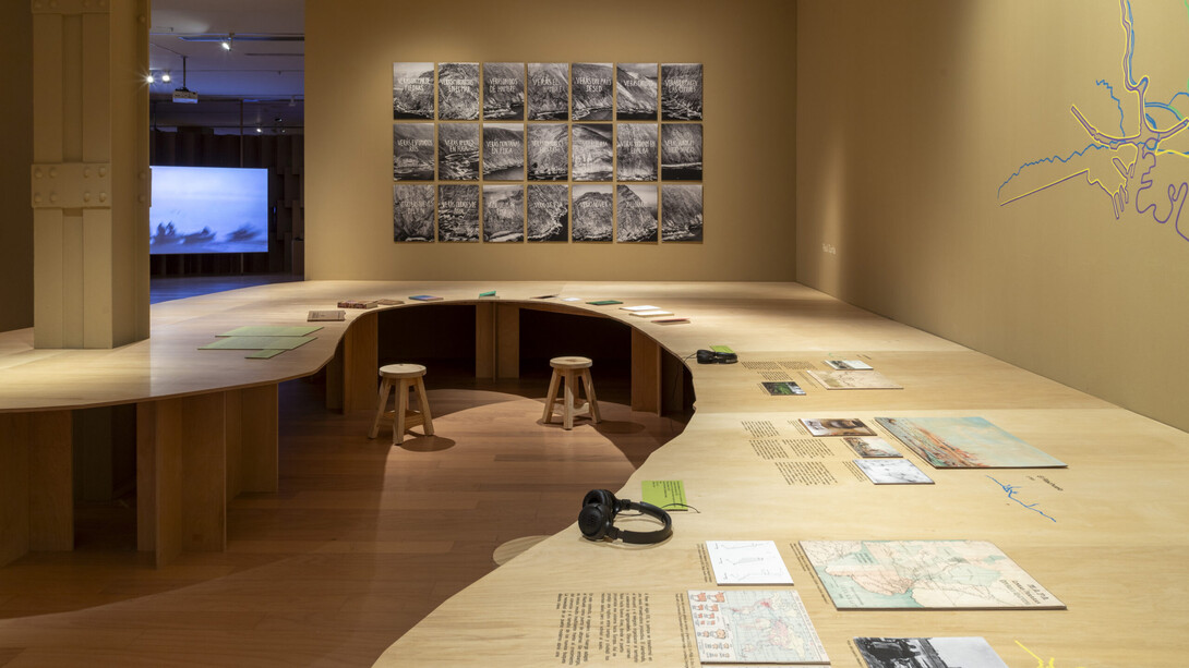 Nature, the architect, exhibition view. Courtesy of Museo de Arte Moderno de Buenos Aires