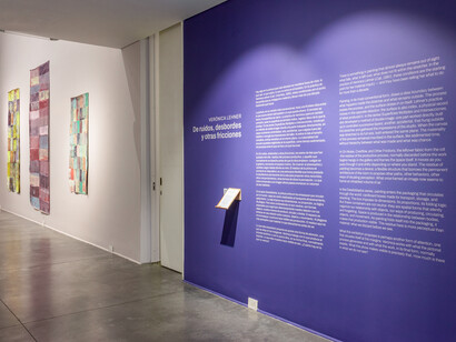 Verónica Lehner, De ruidos, desbordes y otras fricciones, exhibition view. Courtesy of La Cometa Gallery