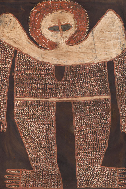 Alec Mingelmanganu, Wanjina, 1980. Courtesy of Denver Art Museum