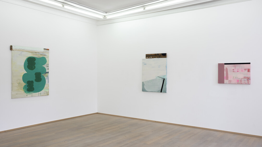 Paule Lemmer, Between the lines, vue d'exposition. Avec l'aimable autorisation de Nosbaum Reding