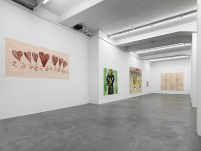 Tamuna Sirbiladze, Exhibition view. Courtesy of Galerie Eva Presenhuber