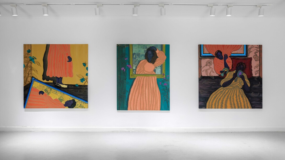 Jessica Soares. Who we are when the glory is gone, exhibition view. Courtesy of Rele Gallery Lagos