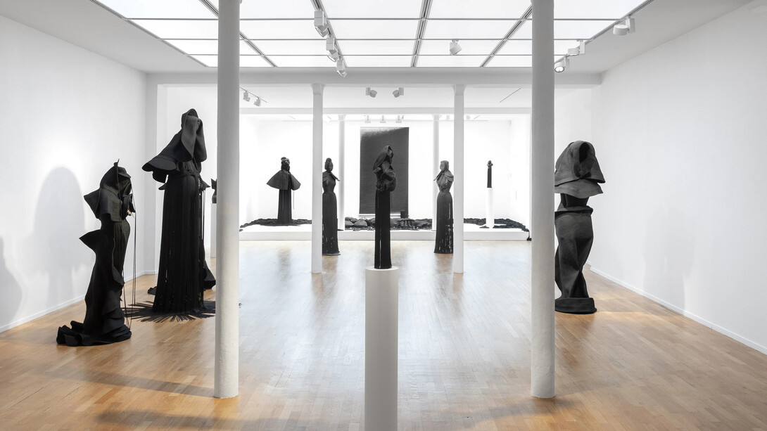 Jeanne Vicerial, Nymphose, exhibition view. Courtesy of Templon