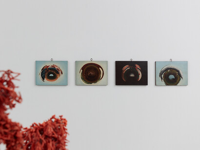 Serge Roche, Glass subjects, exhibition view. Courtesy of R & Company