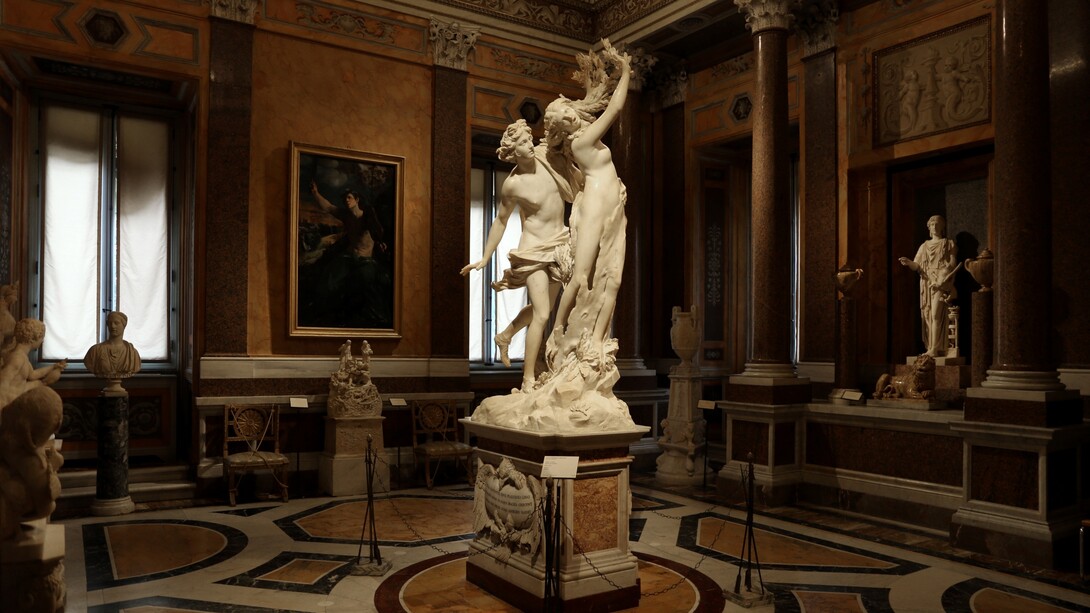 Gianlorenzo Bernini, Apollo e Dafne, 1622-1625. Galleria Borghese, Roma, Italia