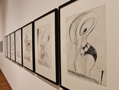 Auszug, ausstellungsansicht. Mit freundlicher genehmigung der Neuen Galerie Graz