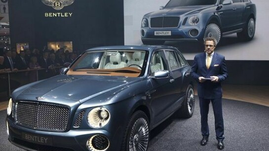 Der Bentley EXP 9 F Konzept