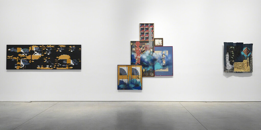Sanford Biggers, Exhibition view. Courtesy of Marianne Boesky Gallery