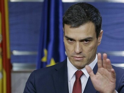 Pedro Sánchez, secretario general del PSOE