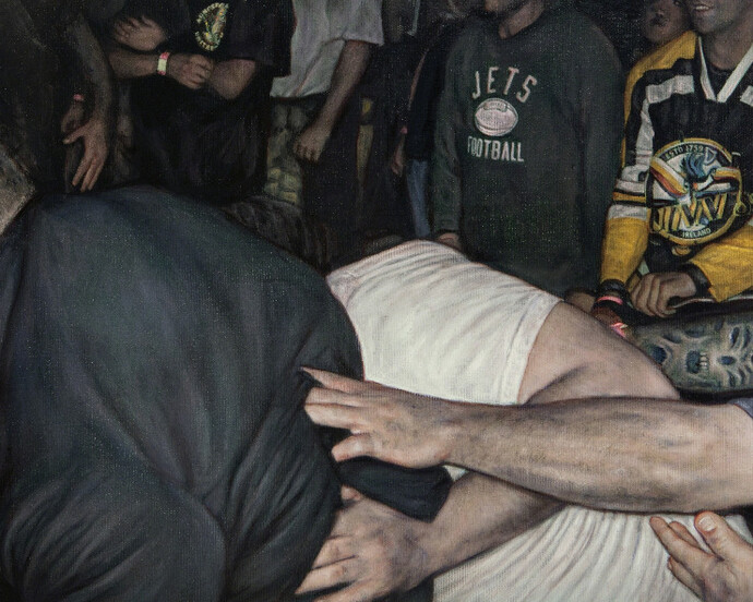 Mosh Pit Paintings 2010 – 2018. Courtesy of StolenSpace Gallery