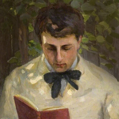 Albert Ranney Chewett, Un joven leyendo