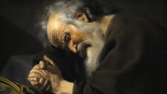 'Heráclito' de Abraham Janssens (Dominio público)