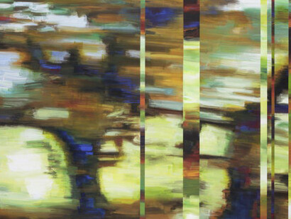 Là-bas...Toi. Courtesy of Galerie Nathalie Obadia
