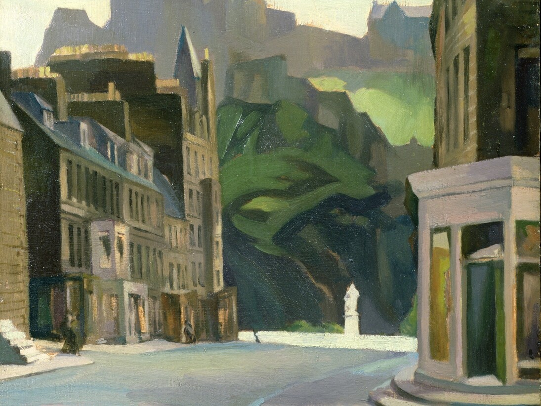 William Crozier, Edinburgh from Castle Street, 2013 © The Fleming-Wyfold Art Foundation