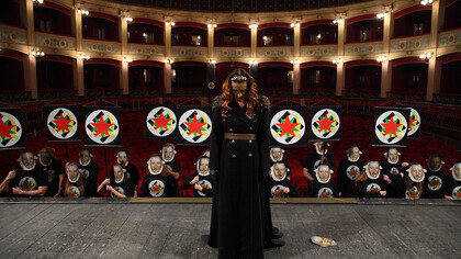 The Circle Performance 2014, Palermo Teatro Politeama, Courtesy Francesco Pantaleone